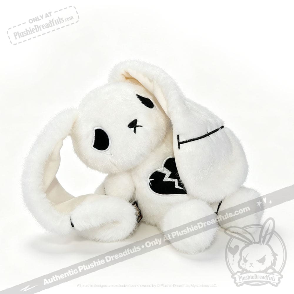 Depression Rabbit Snow White LE- Plush Stuffed Animal