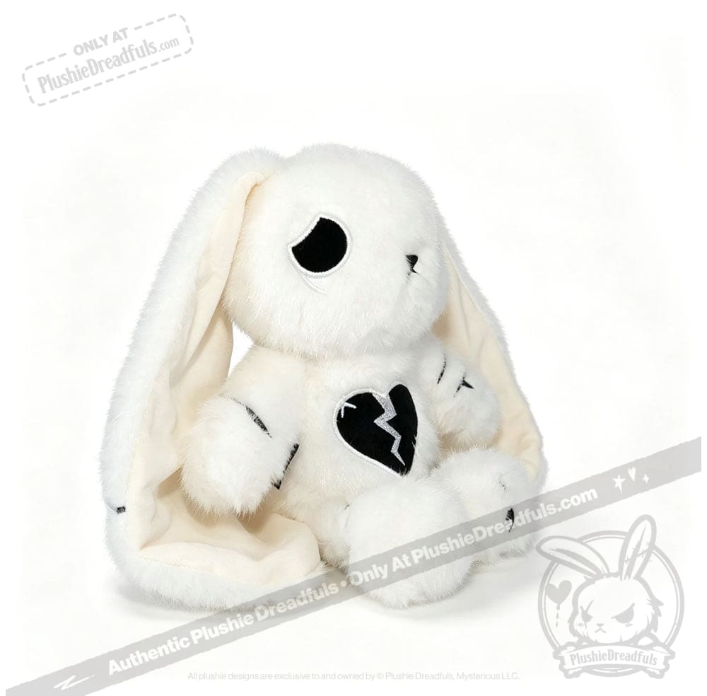 Depression Rabbit Snow White LE- Plush Stuffed Animal