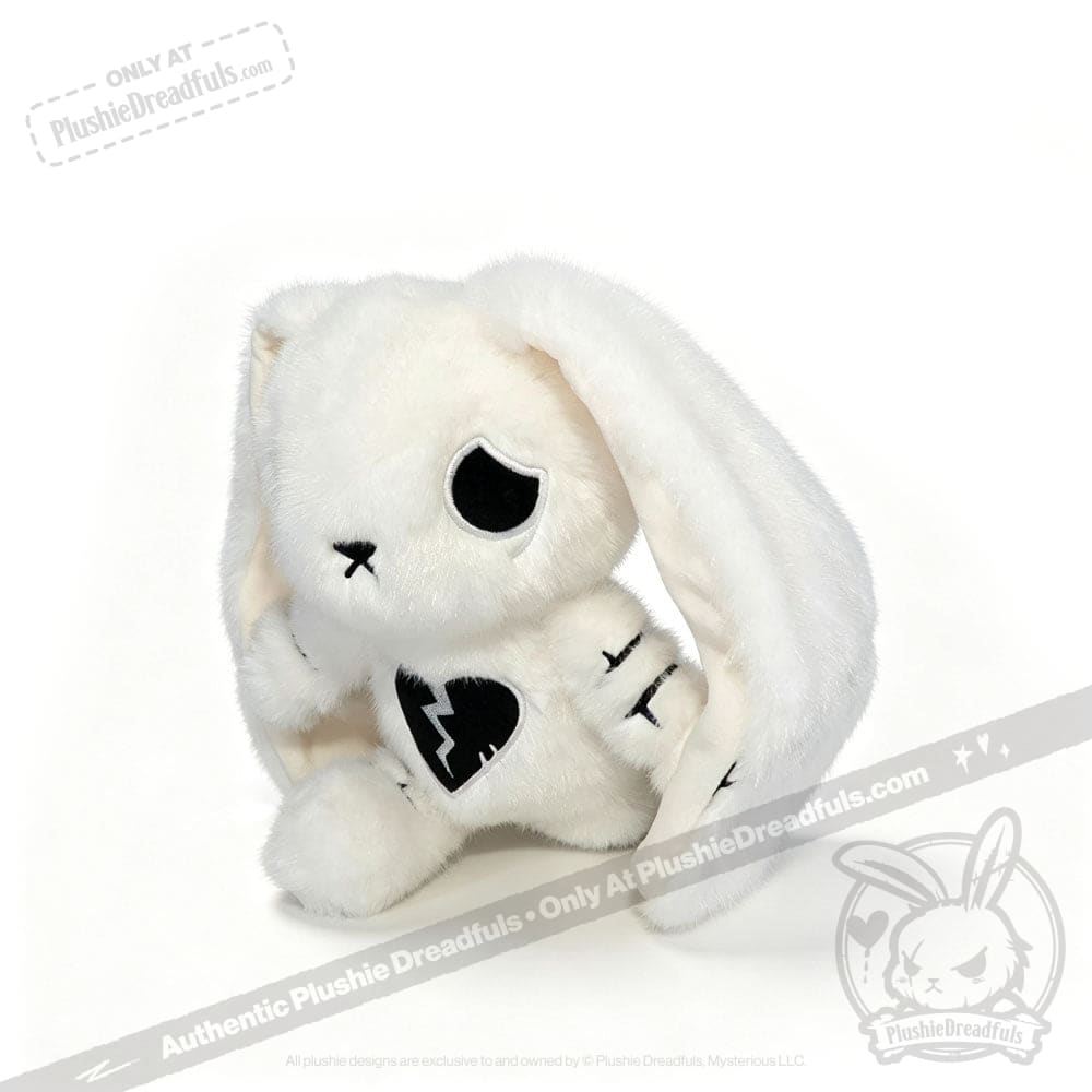Depression Rabbit Snow White LE- Plush Stuffed Animal