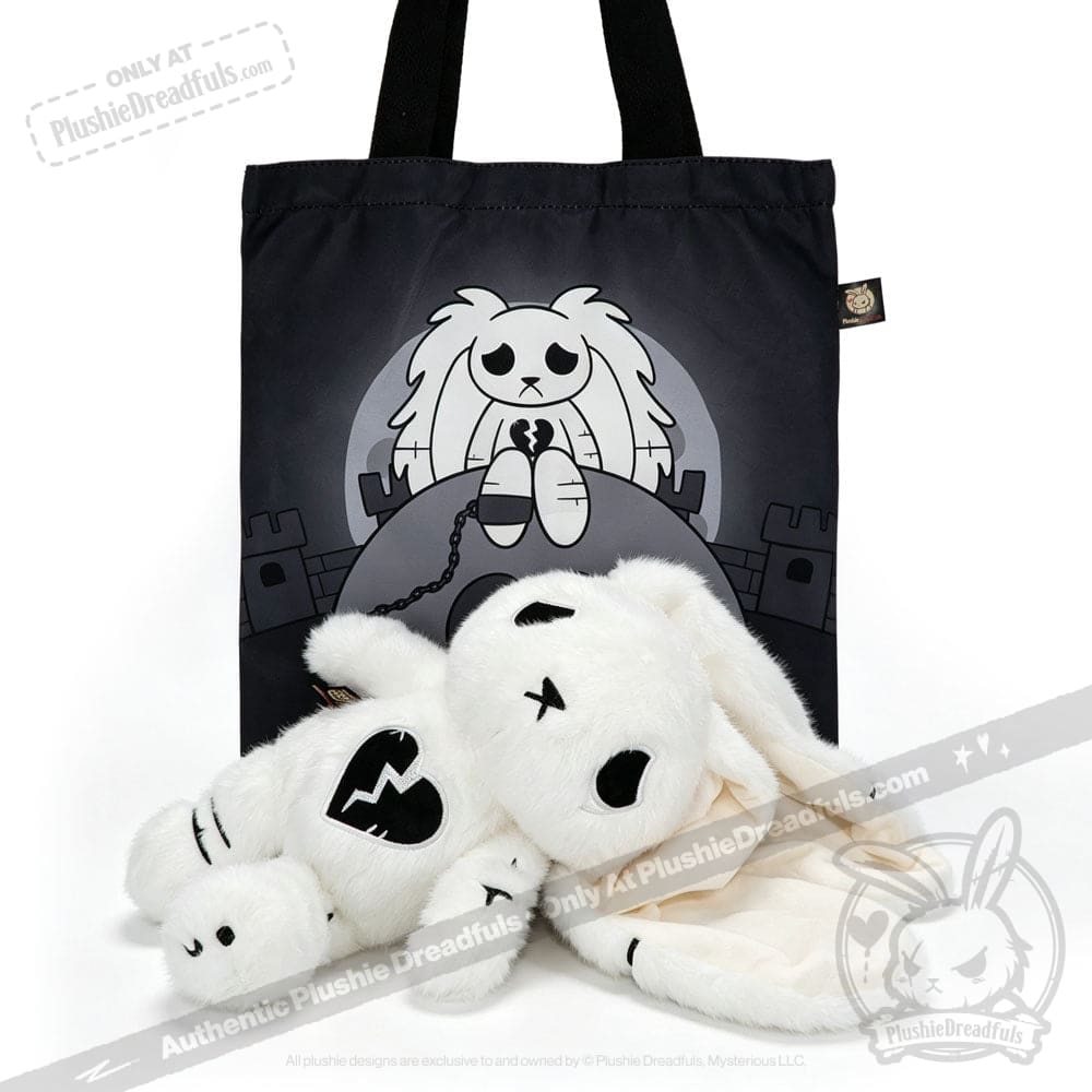 Depression Rabbit Snow White LE- Plush Stuffed Animal
