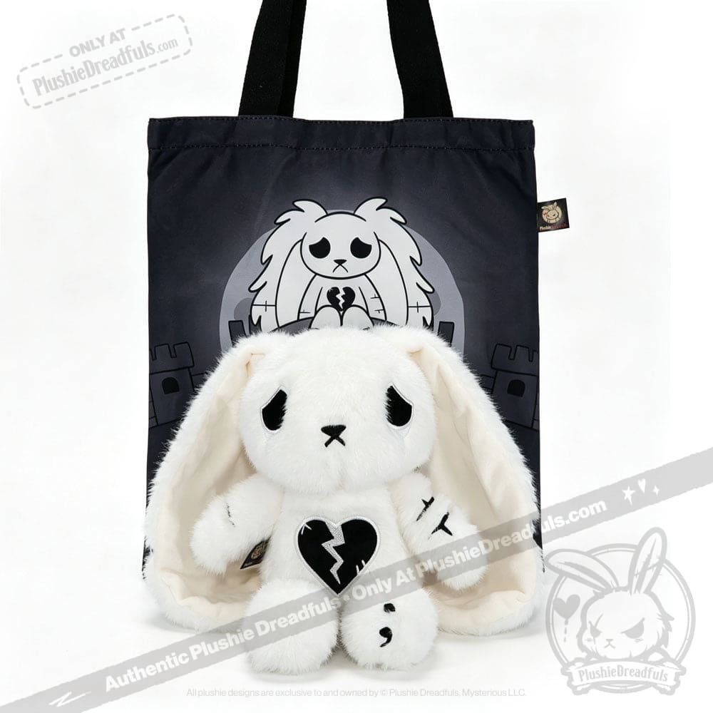 Depression Rabbit Snow White LE- Plush Stuffed Animal