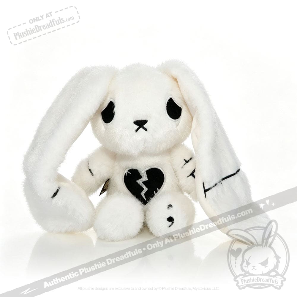 Depression Rabbit Snow White LE- Plush Stuffed Animal