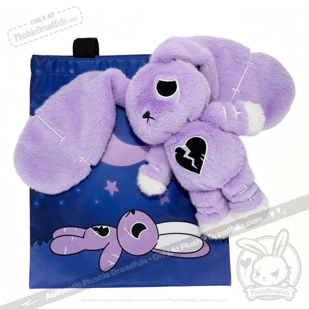 Depression Rabbit V2 Lavender LE- Plush Stuffed Animal