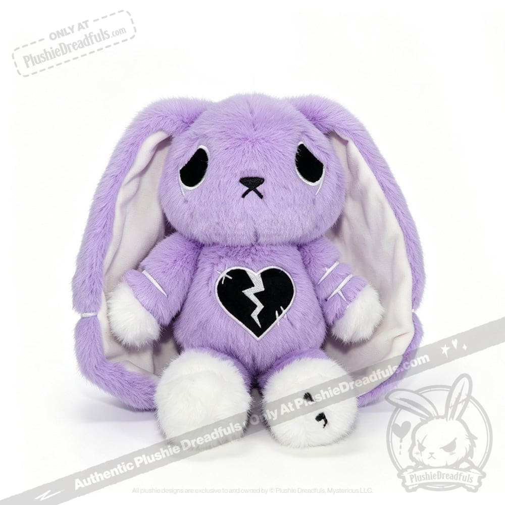 Depression Rabbit V2 Lavender LE- Plush Stuffed Animal