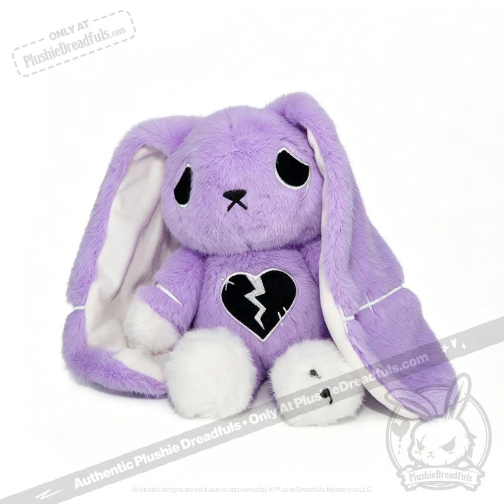 Depression Rabbit V2 Lavender LE- Plush Stuffed Animal