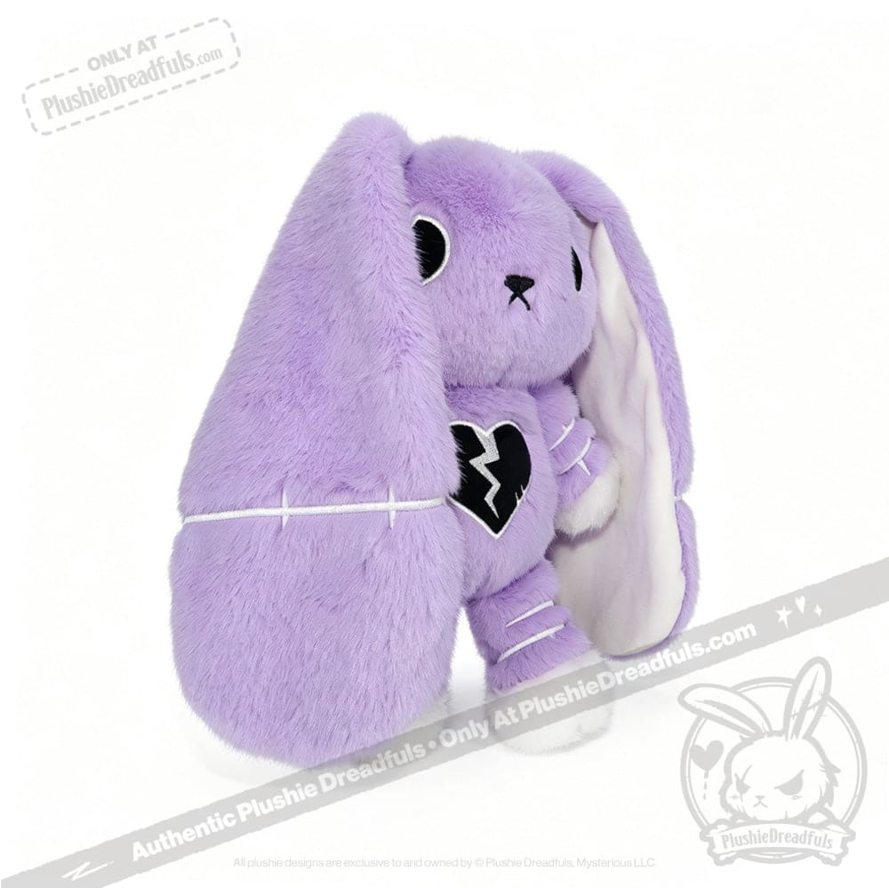 Depression Rabbit V2 Lavender LE- Plush Stuffed Animal