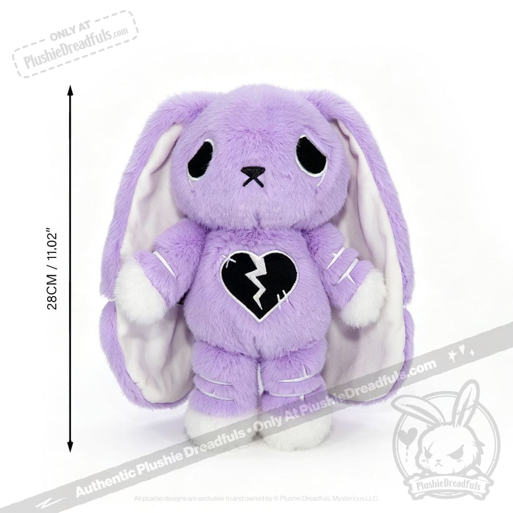 Depression Rabbit V2 Lavender LE- Plush Stuffed Animal