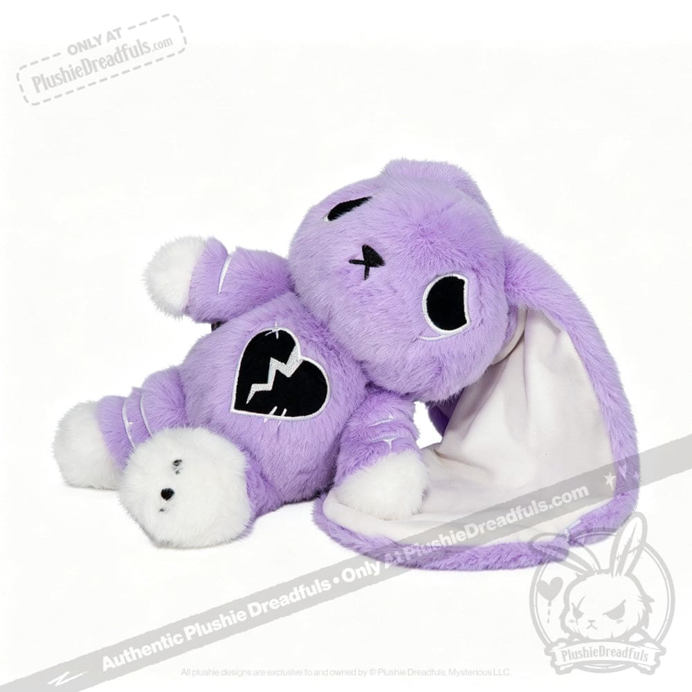 Depression Rabbit V2 Lavender LE- Plush Stuffed Animal