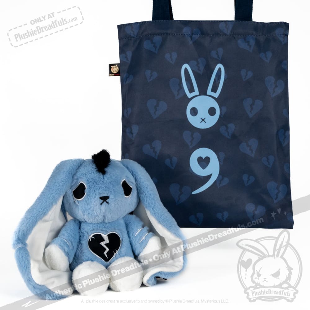 Depression Rabbit V2 Mohawk Edition- Plush Stuffed Animal