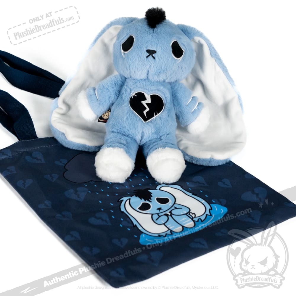 Depression Rabbit V2 Mohawk Edition- Plush Stuffed Animal