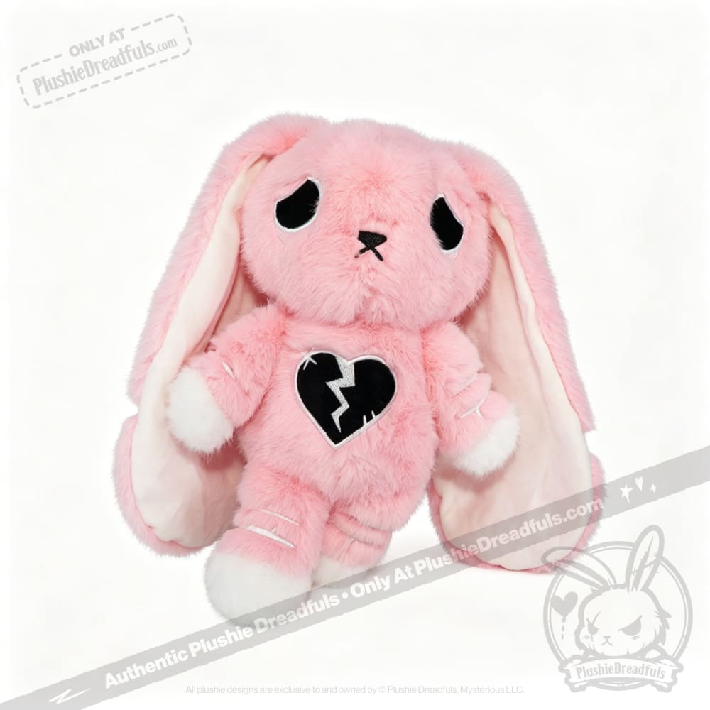 Depression Rabbit V2 Pink LE- Plush Stuffed Animal