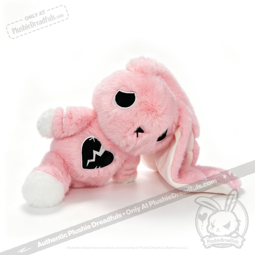 Depression Rabbit V2 Pink LE- Plush Stuffed Animal