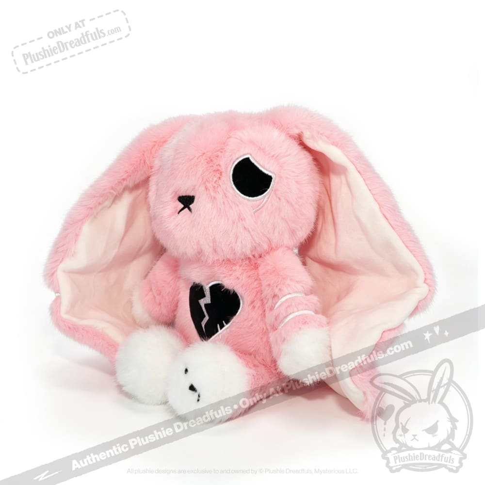 Depression Rabbit V2 Pink LE- Plush Stuffed Animal
