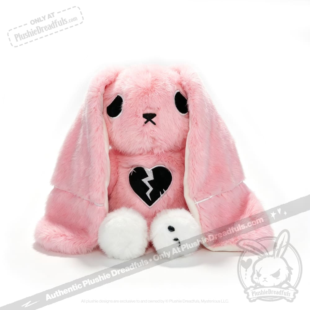 Depression Rabbit V2 Pink LE- Plush Stuffed Animal