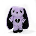 Depression Rabbit V2 Purple Black - Plush Stuffed Animal