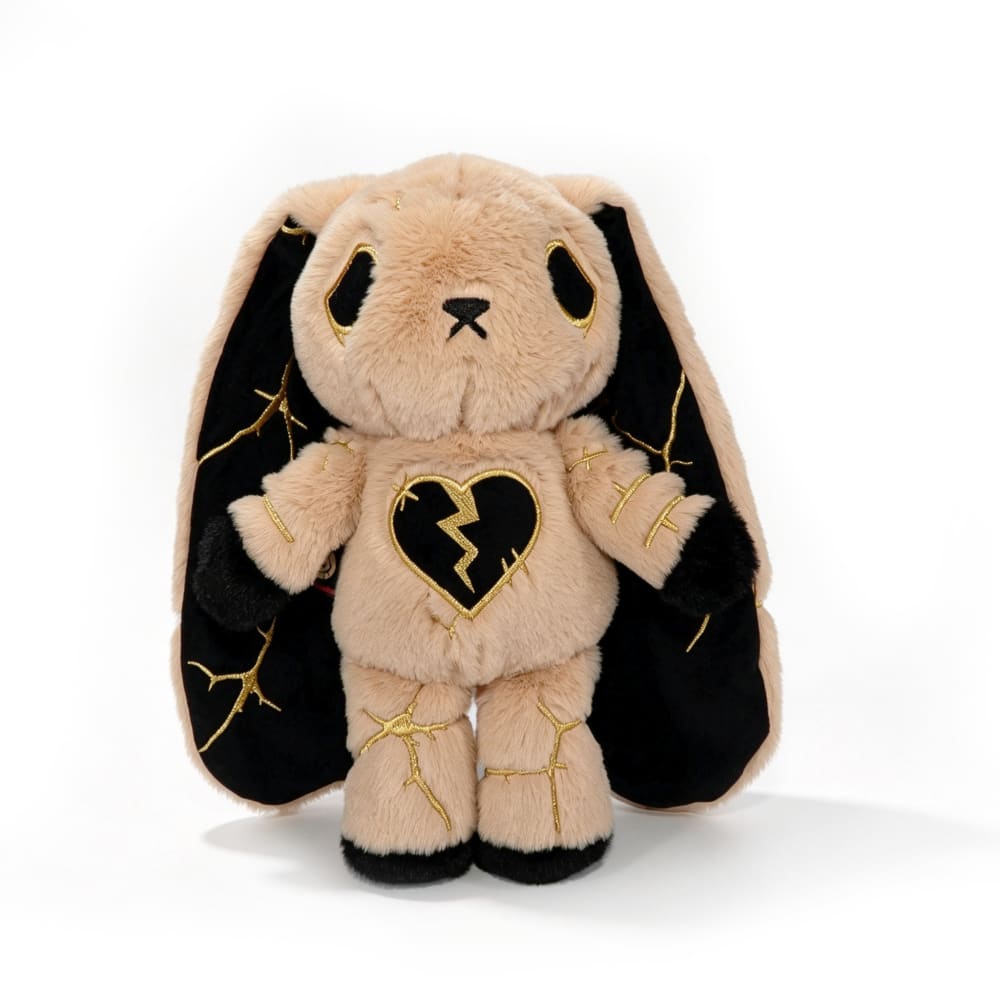 Depression Rabbit V2 Toasted Marshmallow Kintsugi LE- Plush Stuffed Animal