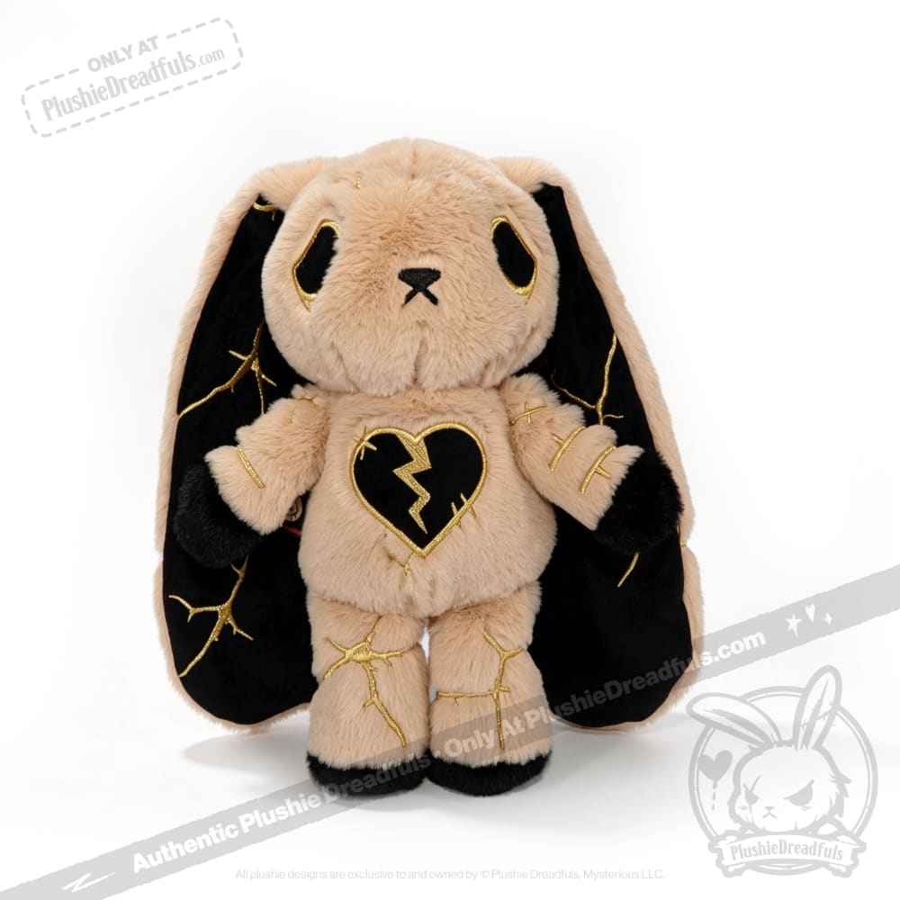 Depression Rabbit V2 Toasted Marshmallow Kintsugi LE- Plush Stuffed Animal