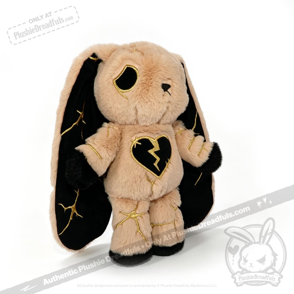 Depression Rabbit V2 Toasted Marshmallow Kintsugi LE- Plush Stuffed Animal