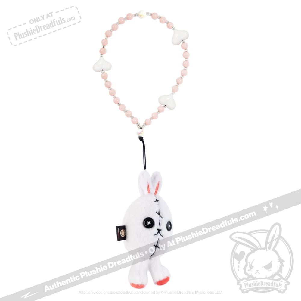 Egg Bunny Plush Keychain