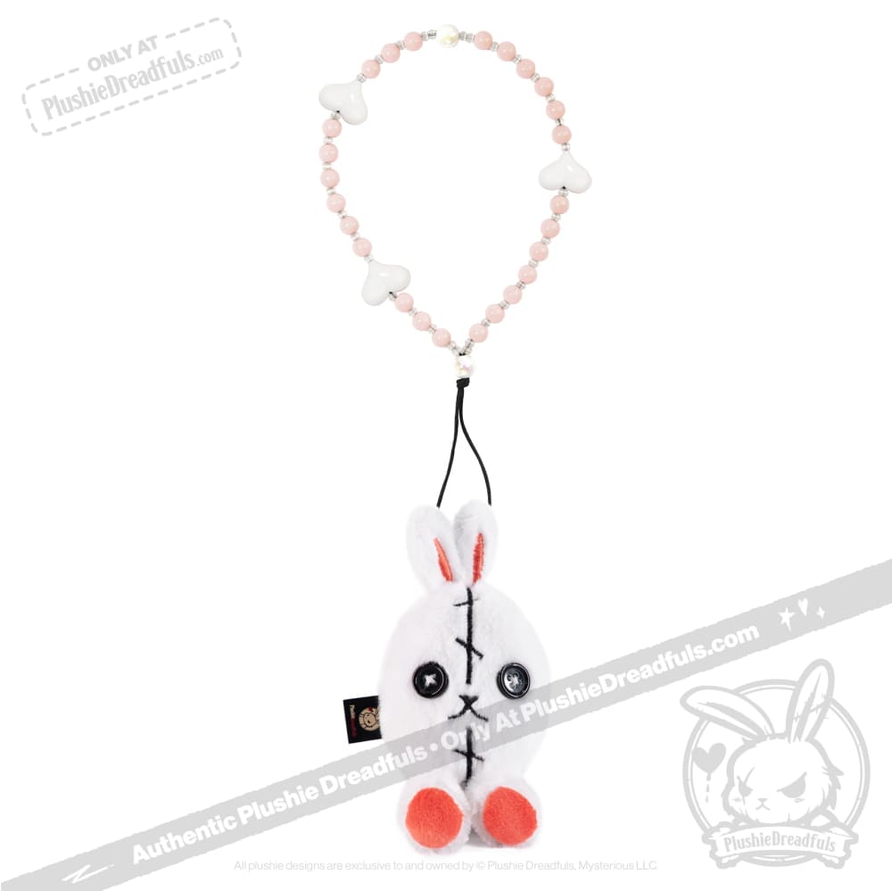 Egg Bunny Plush Keychain