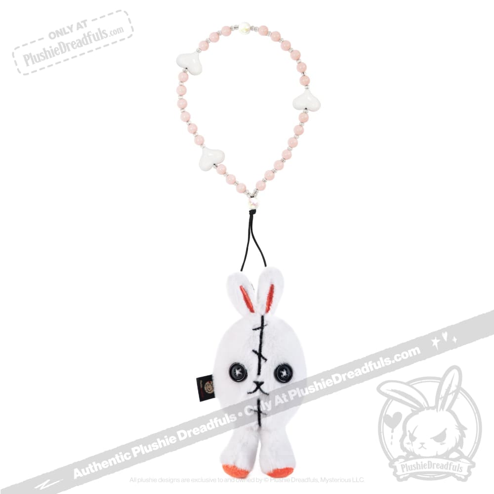 Egg Bunny Plush Keychain
