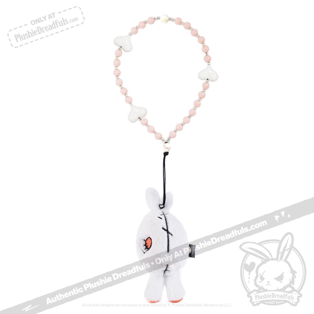 Egg Bunny Plush Keychain