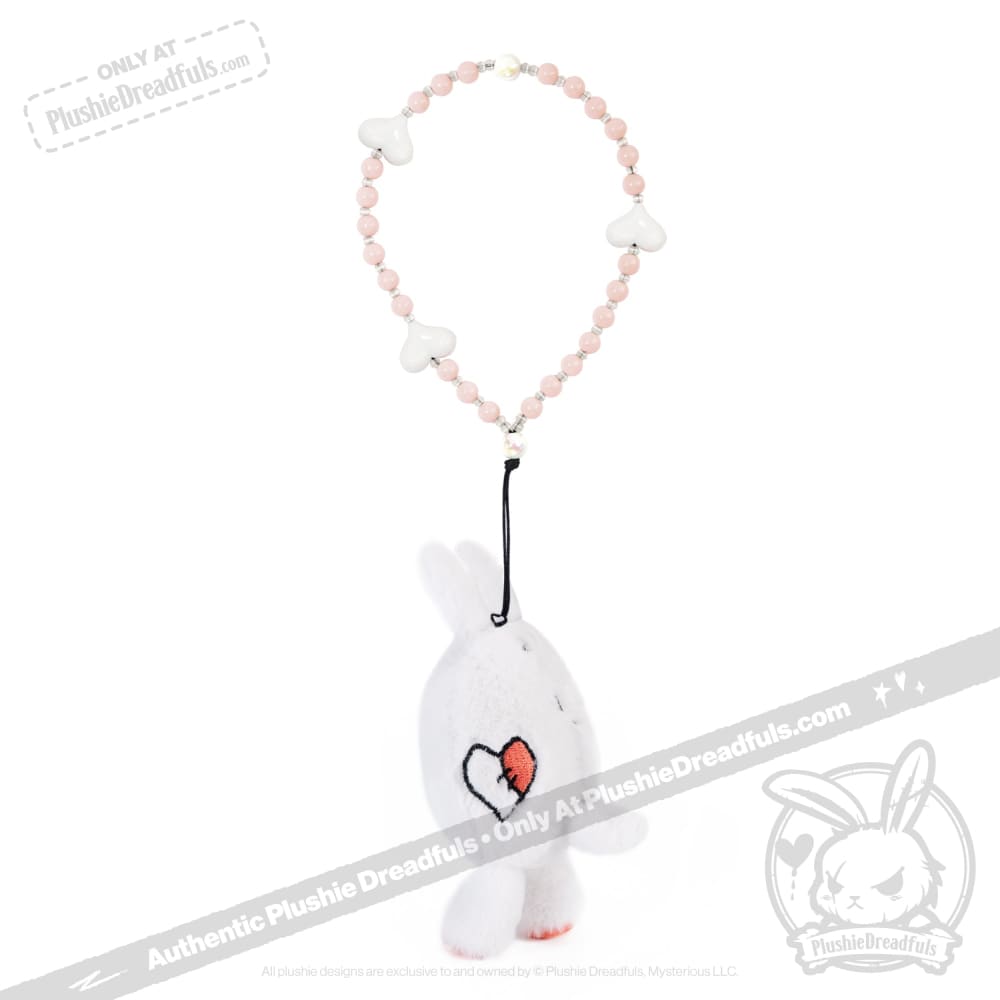 Egg Bunny Plush Keychain