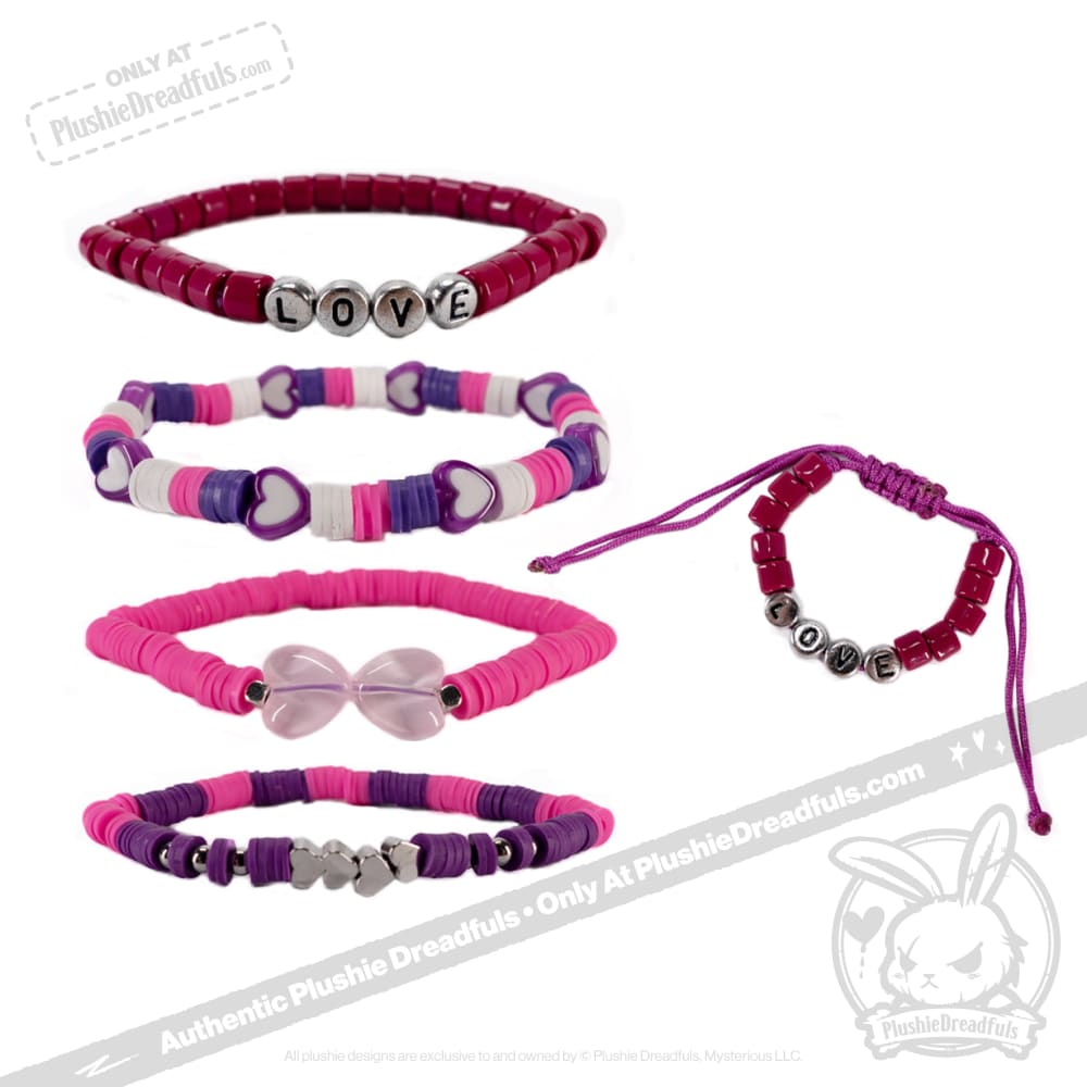 Electric Love Rabbit Stacking Friendship Bracelet