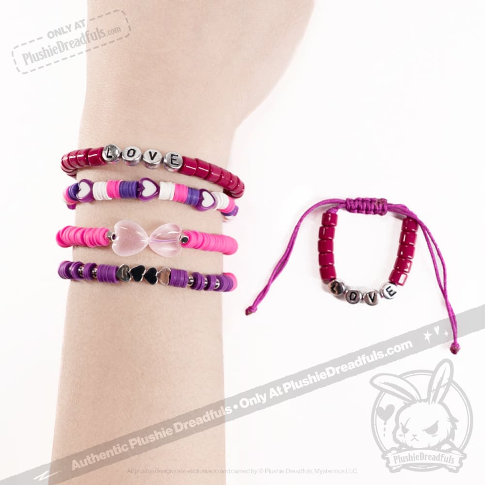 Electric Love Rabbit Stacking Friendship Bracelet