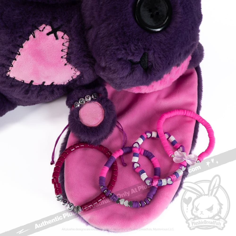 Electric Love Rabbit Stacking Friendship Bracelet