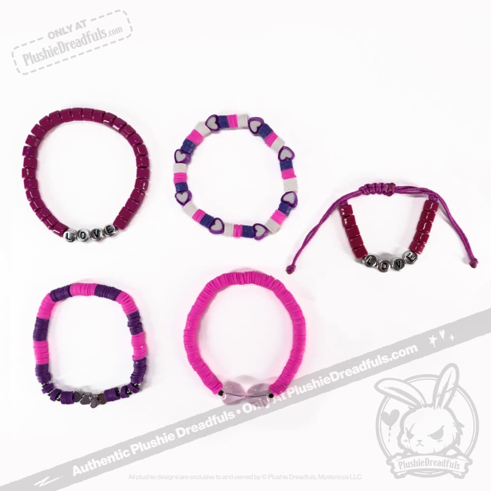 Electric Love Rabbit Stacking Friendship Bracelet