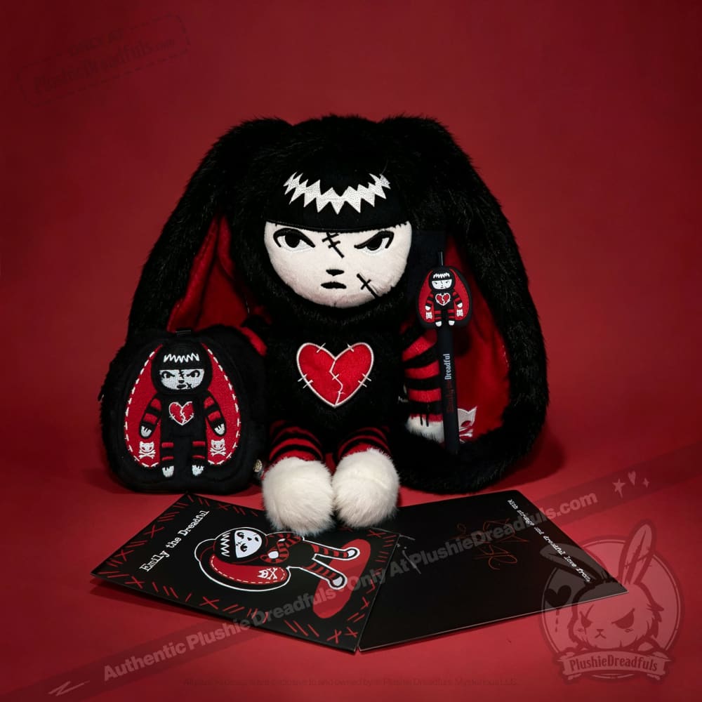 Emily The Strange - Plush Rabbit Stuffed Animal