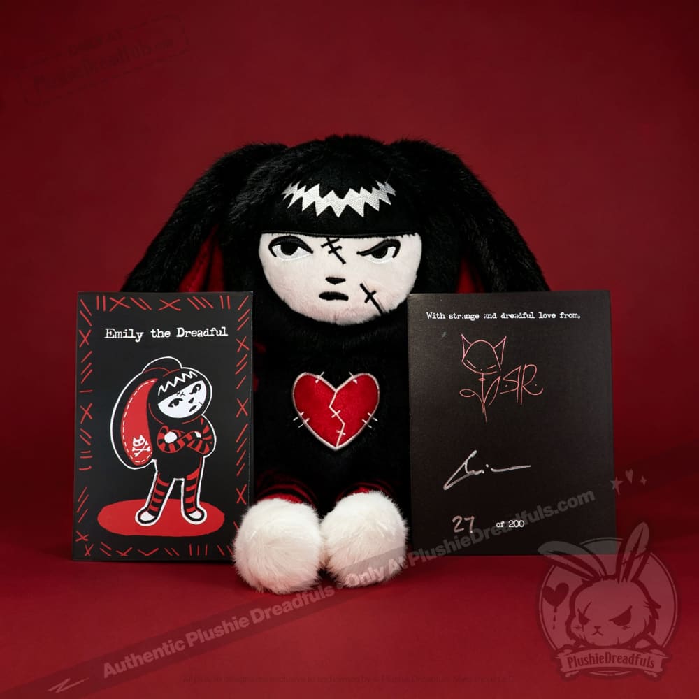 Emily The Strange - Plush Rabbit Stuffed Animal