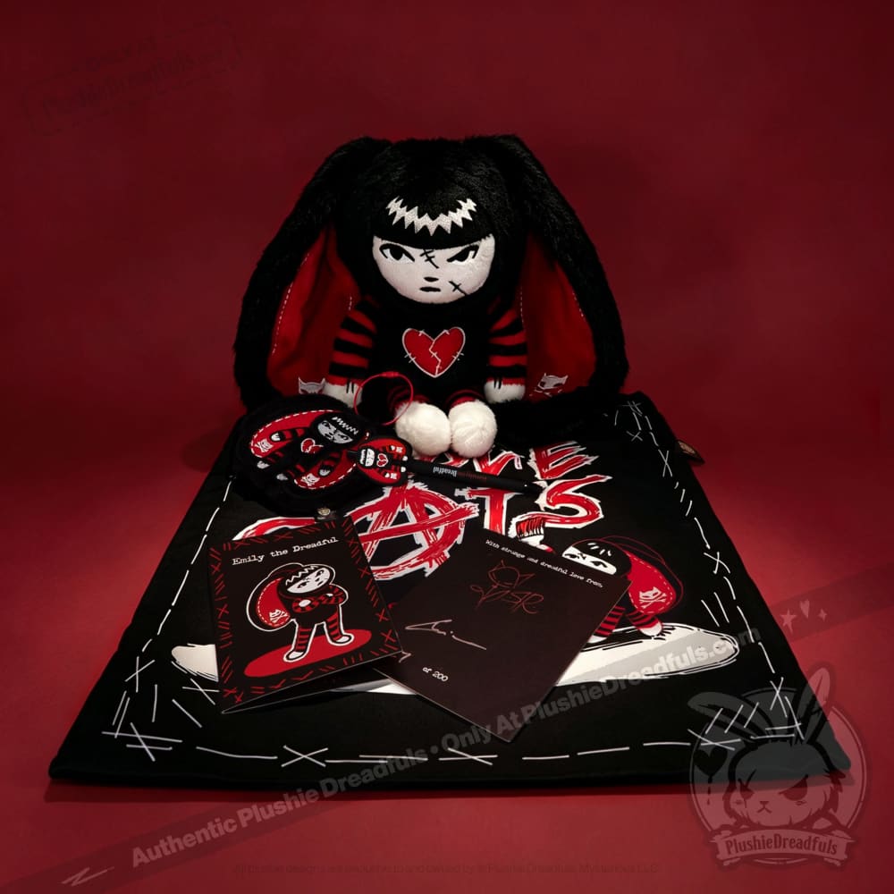 Emily The Strange - Plush Rabbit Stuffed Animal