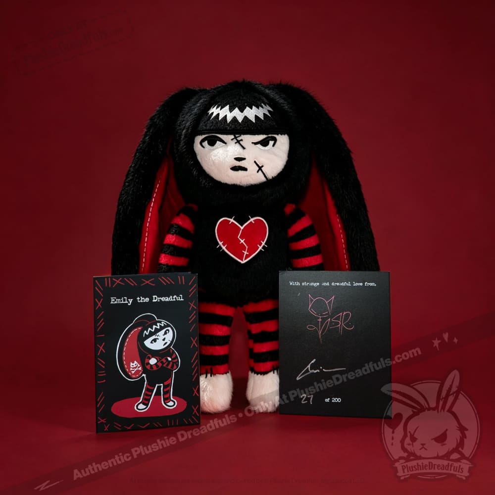 Emily The Strange - Plush Rabbit Stuffed Animal