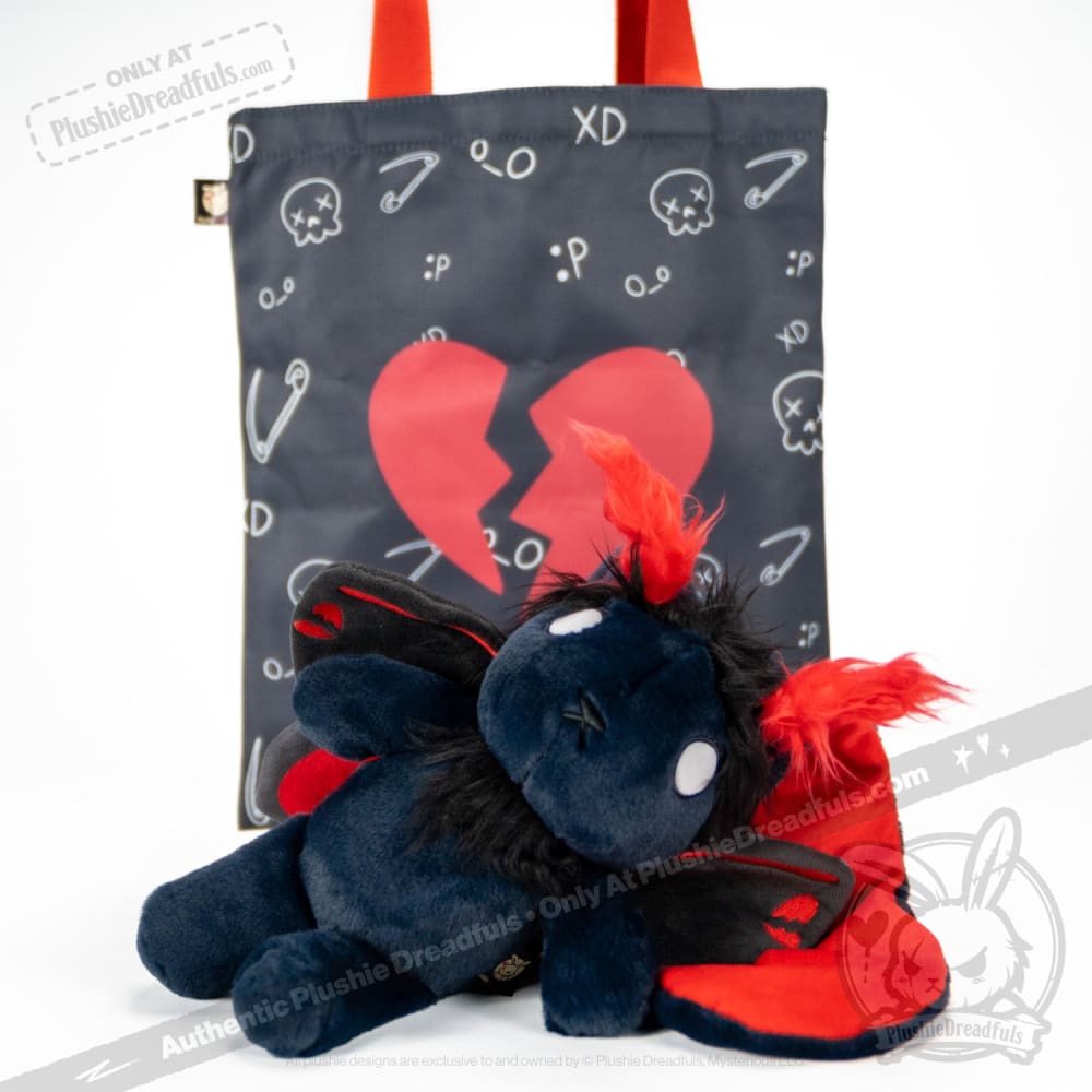Emo Moth Rabbit - Plush Stuffed Animal