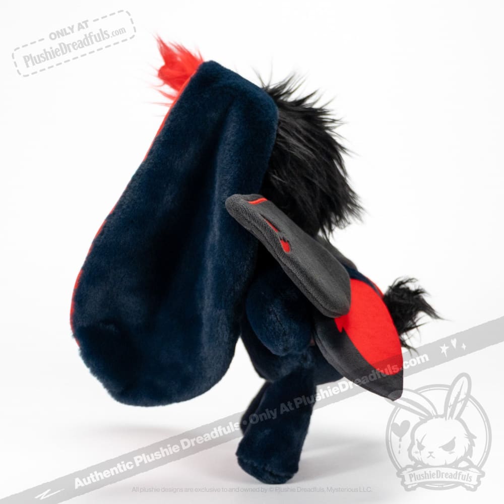 Emo Moth Rabbit - Plush Stuffed Animal