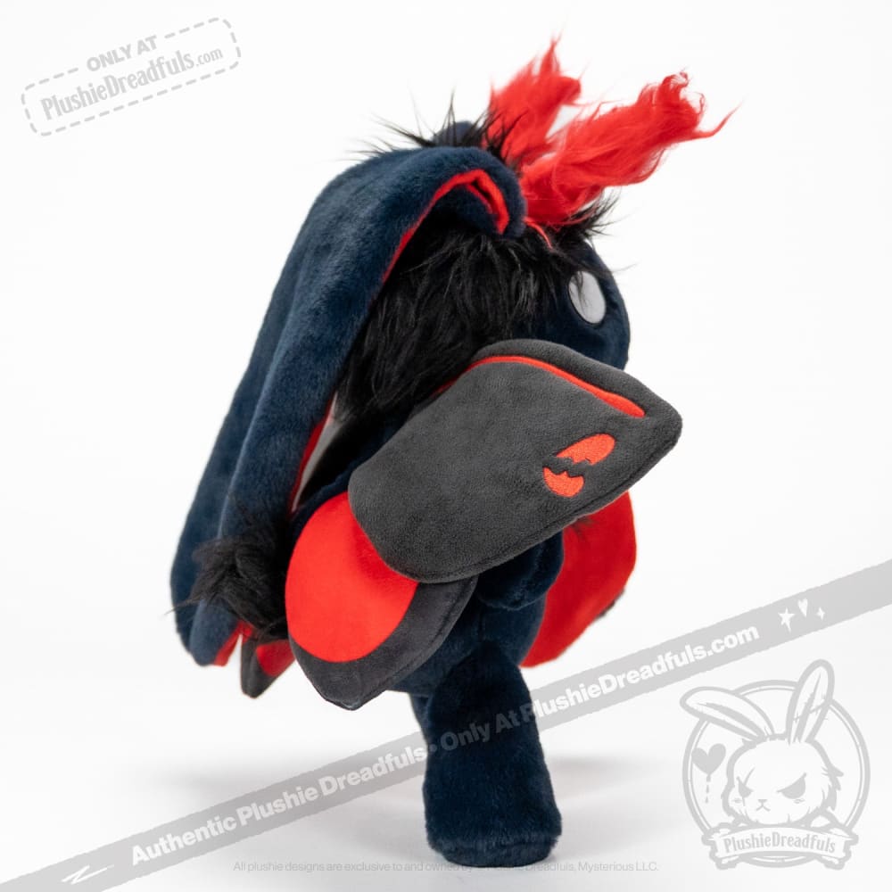 Emo Moth Rabbit - Plush Stuffed Animal