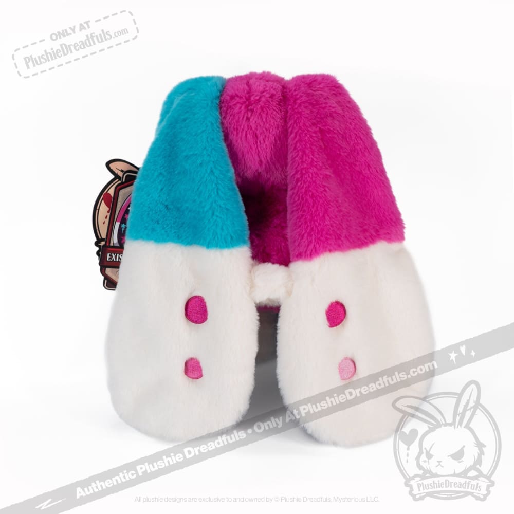Existential Crisis Rabbit - Plush Stuffed Animal