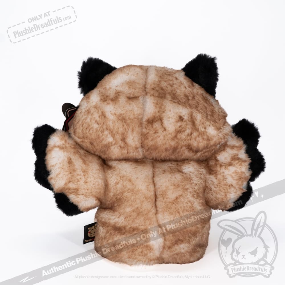 Existential Horror Owl Puppet - Plush Stuffed Animal