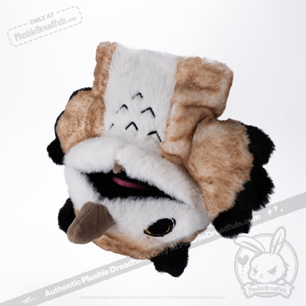 Existential Horror Owl Puppet - Plush Stuffed Animal