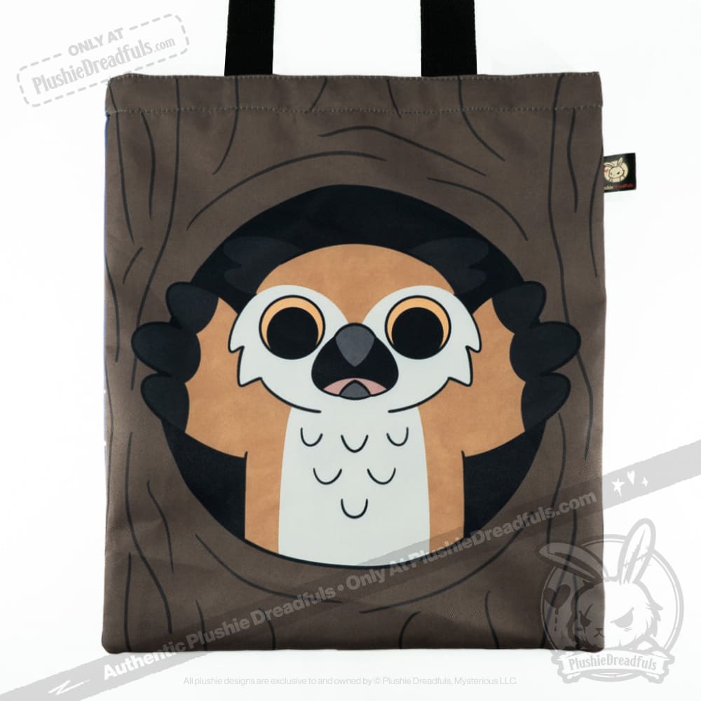 Existential Horror Owl Puppet - Plush Stuffed Animal