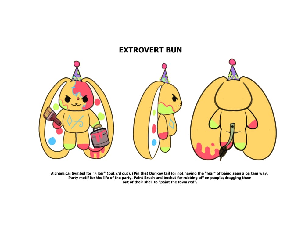 Extrovert - Plush Stuffed Animal
