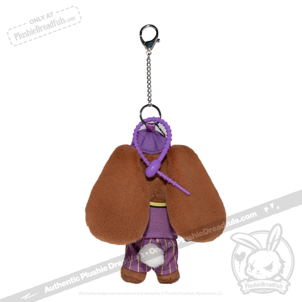 Fast Food Worker Plush Keychain Accessory