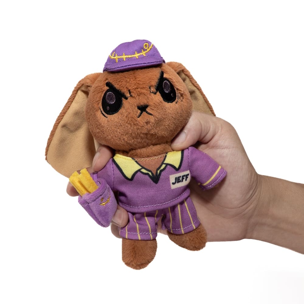 Fast Food Worker Plush Keychain Accessory