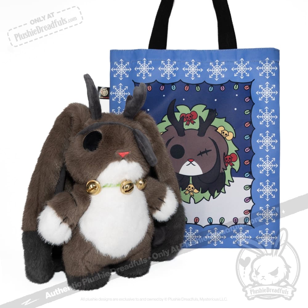Frostbite The Reindeer Rabbit - Plush Stuffed Animal
