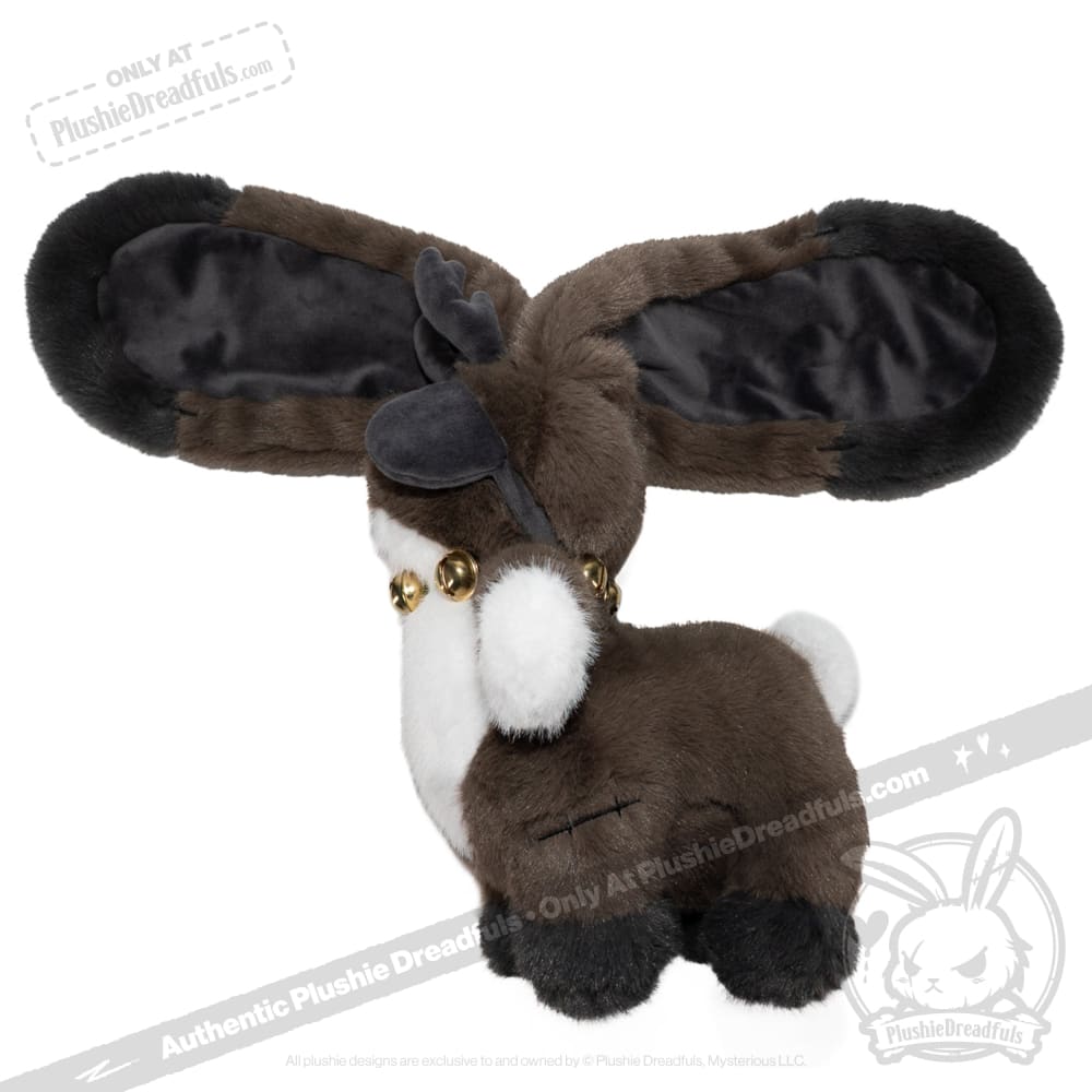 Frostbite The Reindeer Rabbit - Plush Stuffed Animal