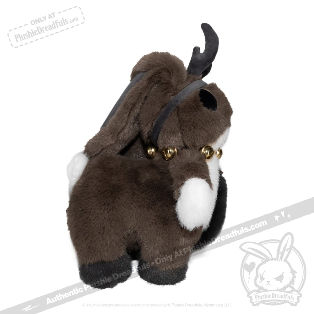 Frostbite The Reindeer Rabbit - Plush Stuffed Animal