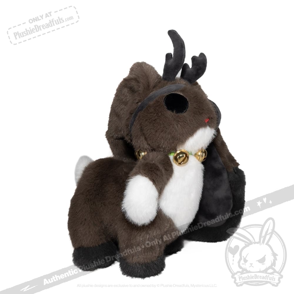 Frostbite The Reindeer Rabbit - Plush Stuffed Animal