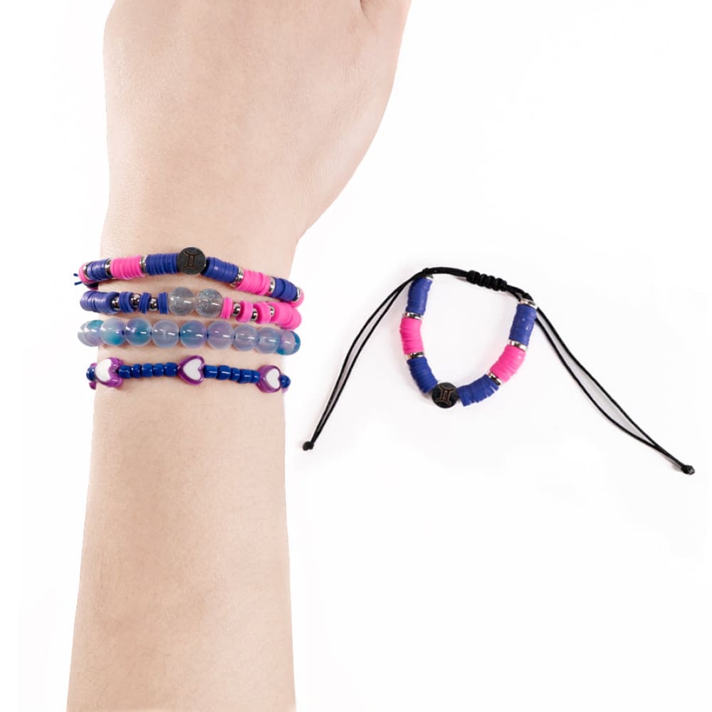 Gemini Rabbit Stacking Friendship Bracelet